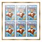Comic Book Display Frame for CGC, PGX Graded, Slabed Comics - Bronze Wood Comic Frame With White Mat for 8.125x13 Comics, 18 Frame Sizes